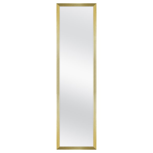 Mainstays 13.38 x 49.38 Gold Door Mirror