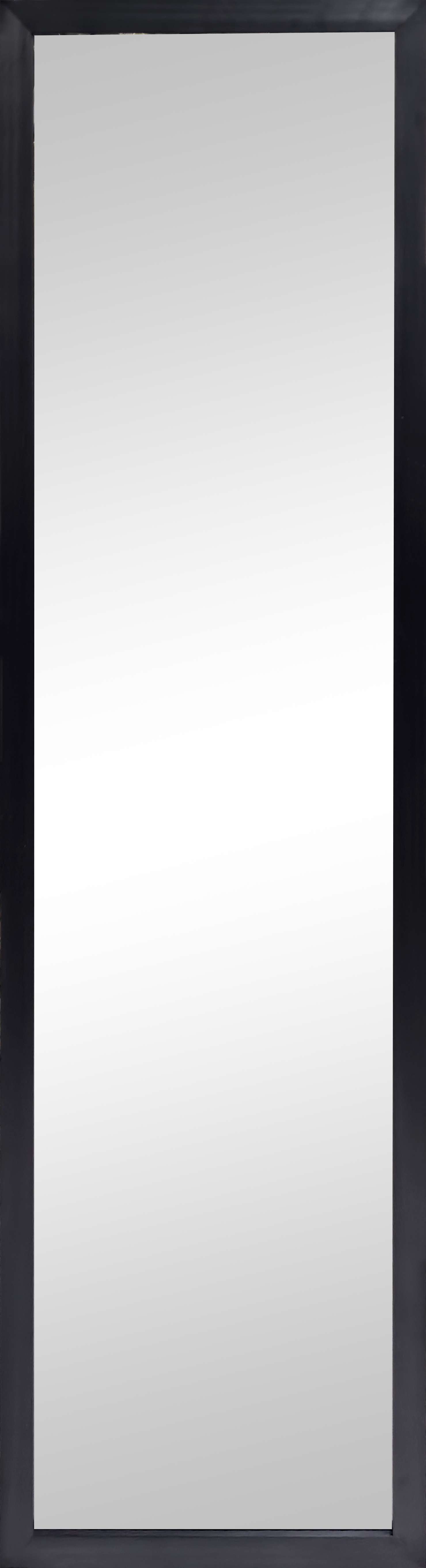 Mainstays 13x49 Black Rectangle Large Wall Mirror for Bathroom or Living Room