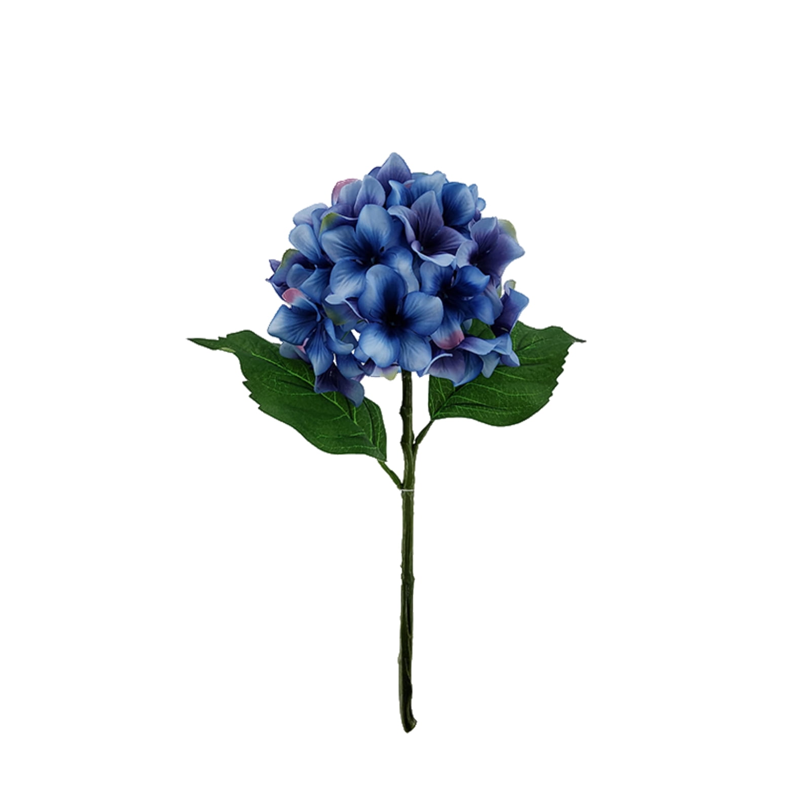 Mainstays 13" Artificial Flower Pick, Hydrangea Short Stem, Dark Blue Color