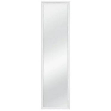 Mainstays 13" x 49" Full-Length Rectangular White Mirror