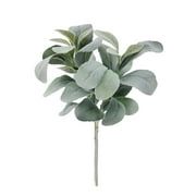 Mainstays 13'' Indoor Decorative Artificial Foliage Pick, 13'' Lamb's Ear Plant, Green Color
