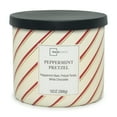 Mainstays 13oz 3Wick Jar Candle, Peppermint Pretzel
