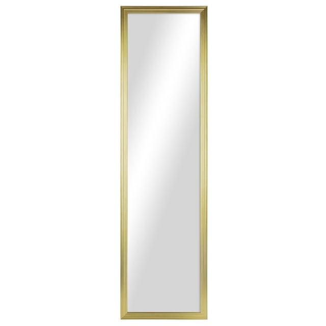 Mainstays 13x49 FullLength Rectangular Gold Mirror