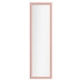 thumbnail image 1 of Mainstays 14.25" x 50.25" Pink Over the Door Mirror, 1 of 5