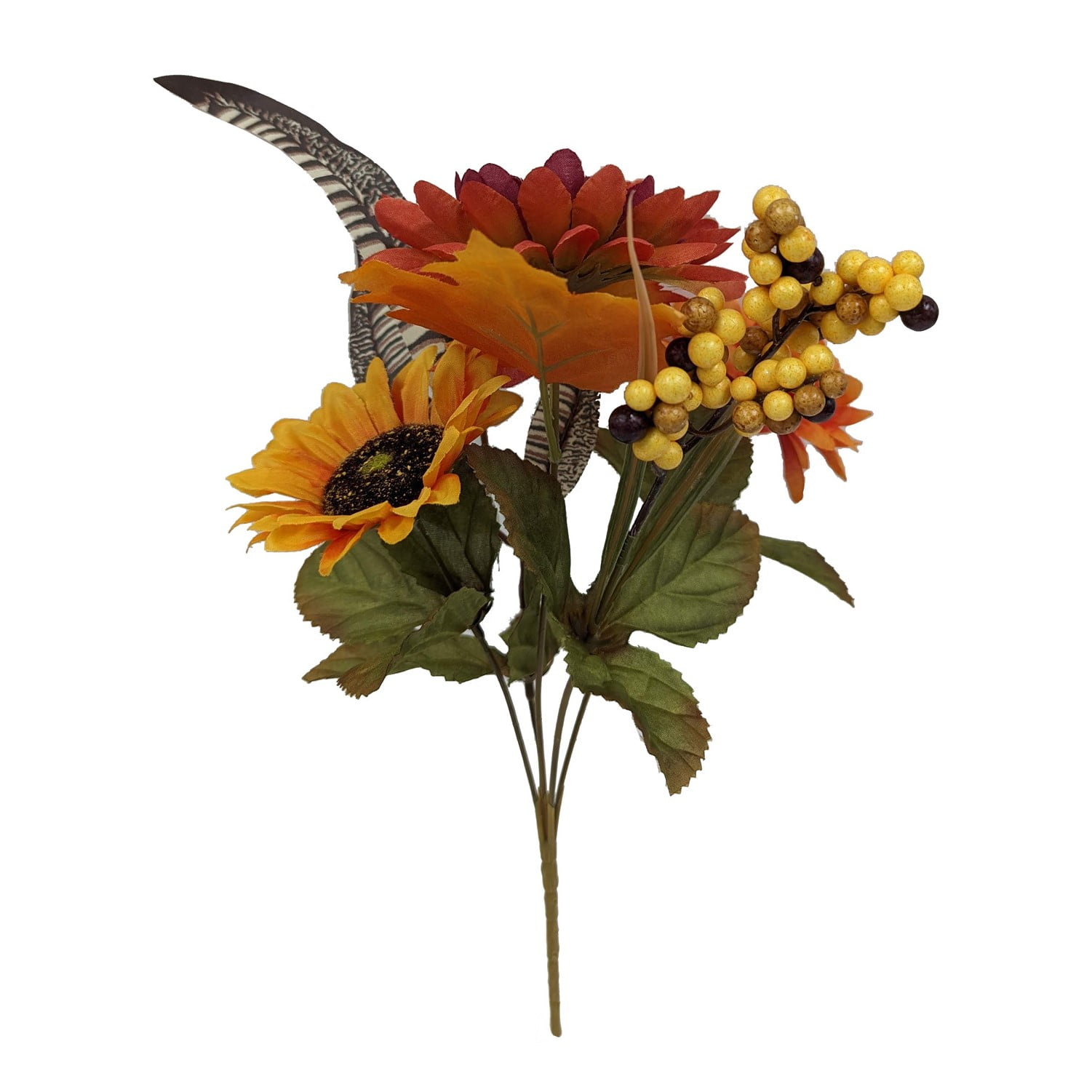 Mainstays 14" MultiColor Mum Sunflower Pick