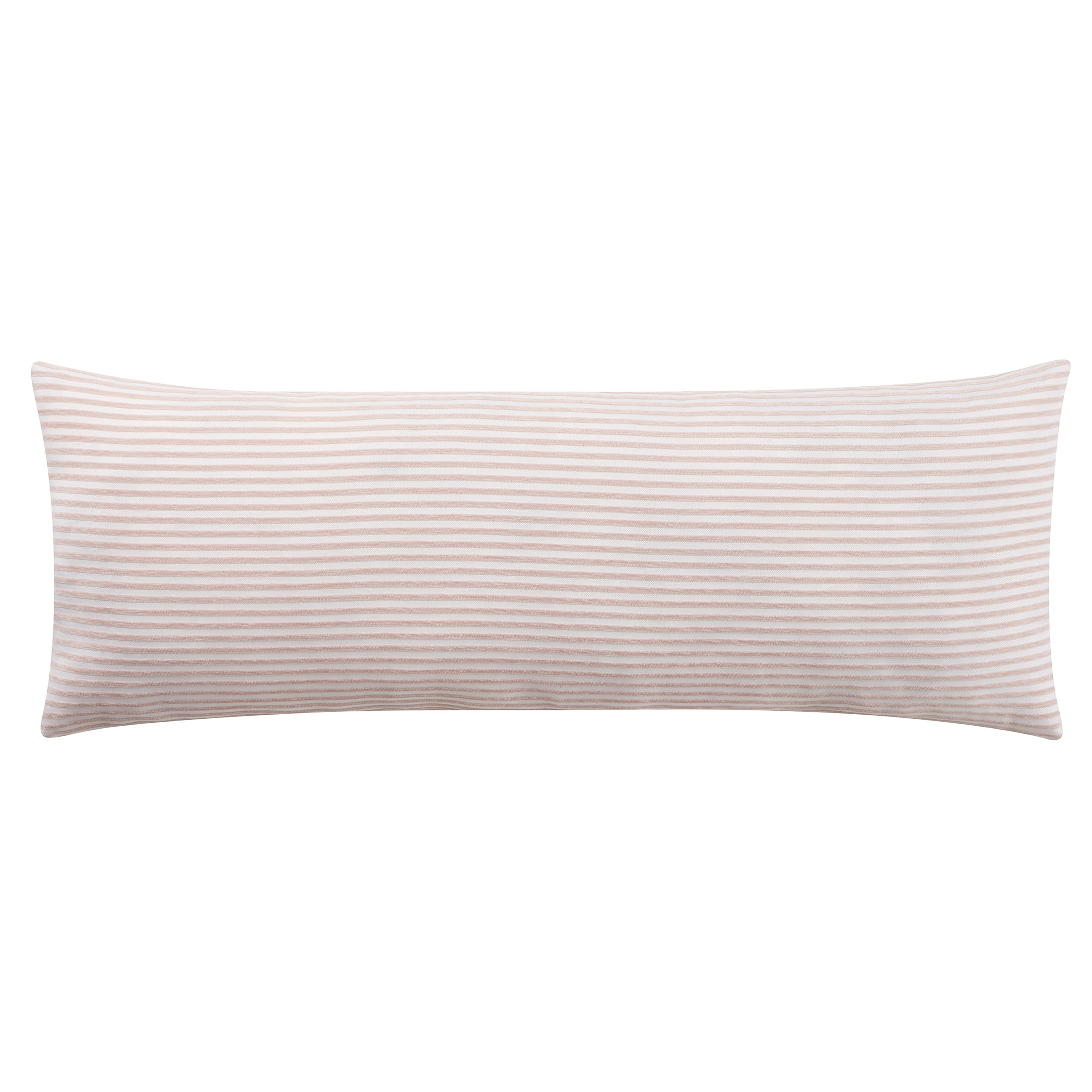 Mainstays 14" x 36" Beige Yarn Dyed Stripe Lumbar Decorative Pillow