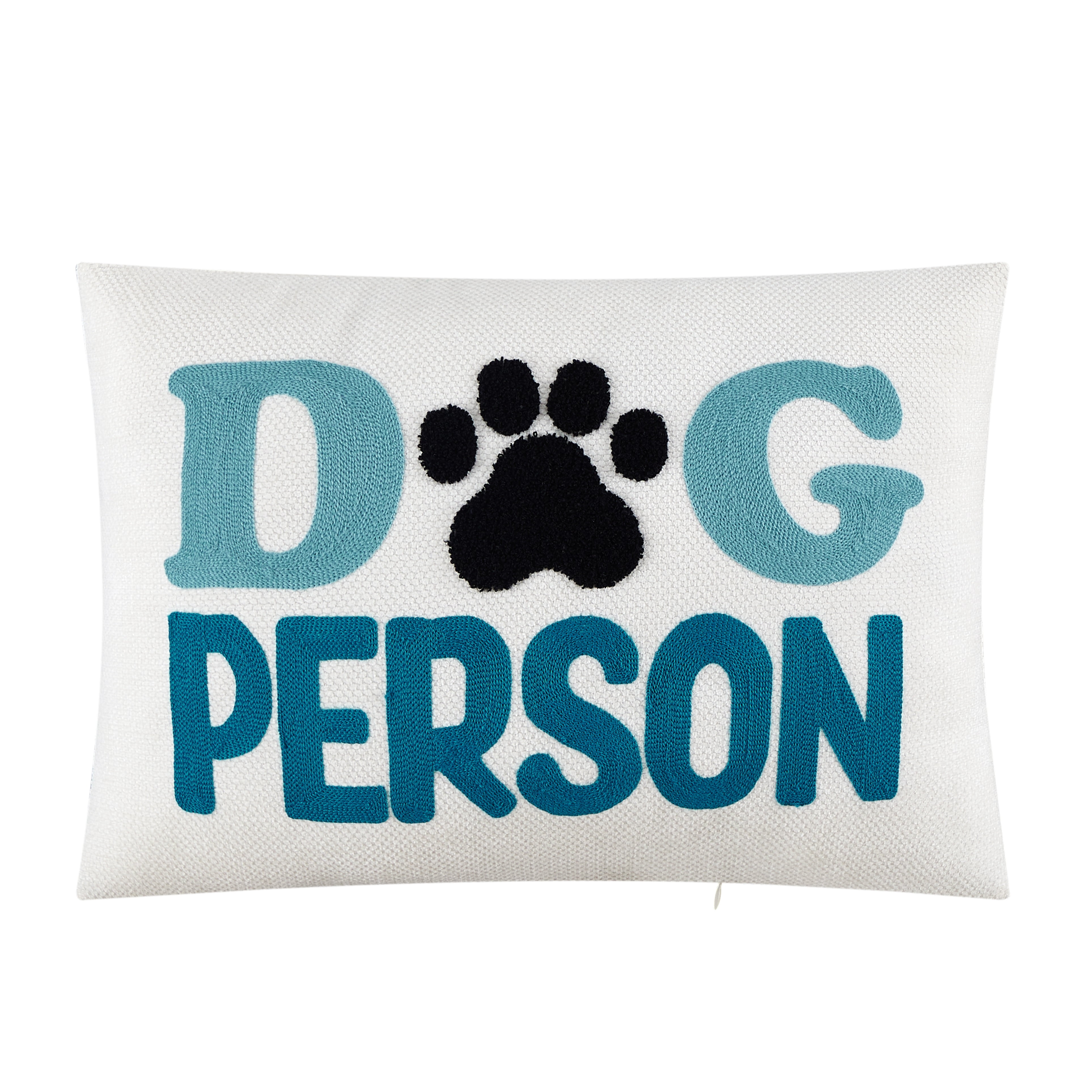 Mainstays 14"x20" Dog Person Decorative Throw Pillow Cover