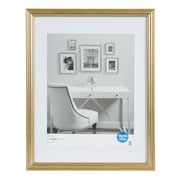 Mainstays 14x18 Matted to 11x14 Traditional Gallery Wall Picture Frame, Gold