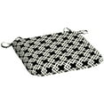 thumbnail image 1 of Mainstays 15.5" D x 17" W Black & White Lattice Rectangle Outdoor Seat Pad (1 Pack), 1 of 9