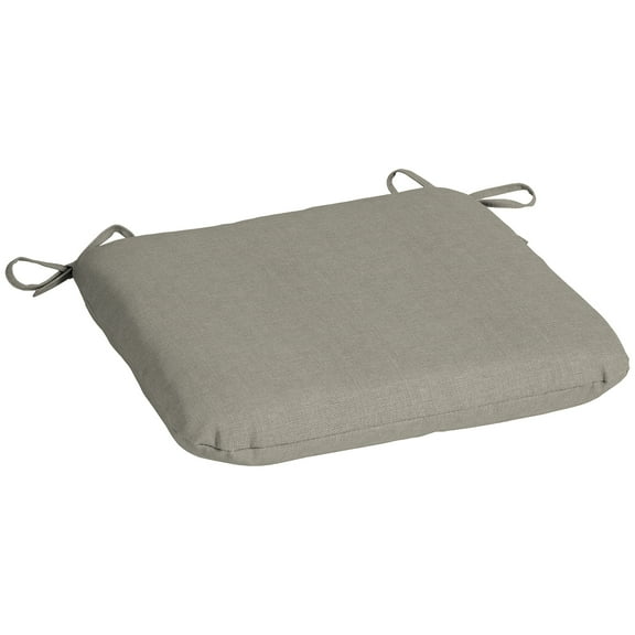 Mainstays 15.5"D x 17"W Tan Rectangle Outdoor Seat Pad (1 Pack)