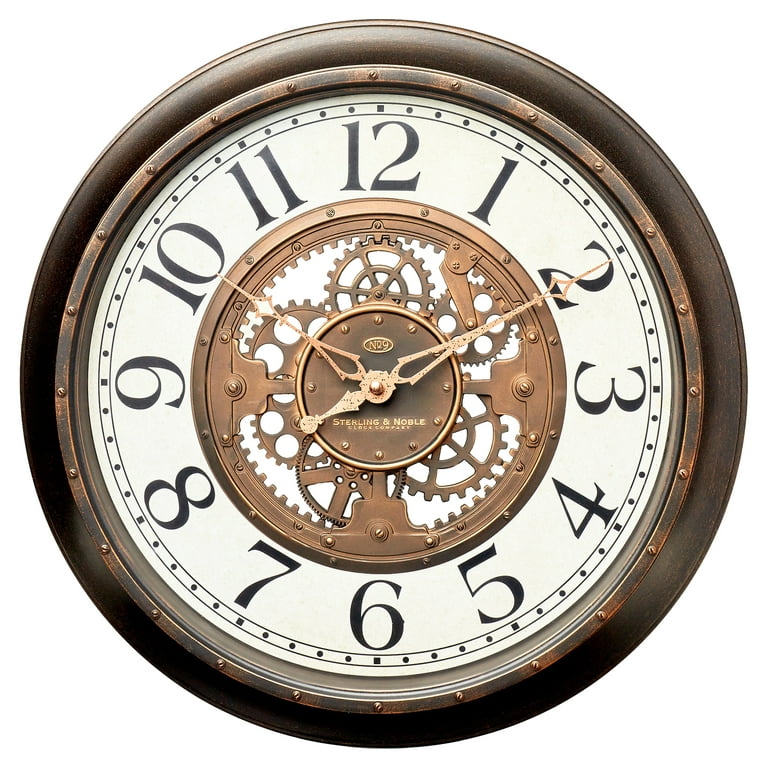 Buy Desi Karigar Steel Analog Wall clock ( Set of 1 ) Online at