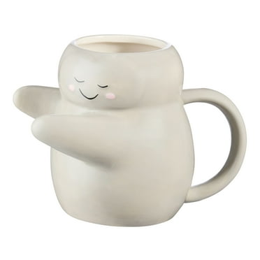 Mainstays 15.89 oz Grey Hug Sculpt Mug