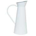 thumbnail interactive-video image 1 of Mainstays Floral Iron Ceramic Pitcher, 15", White, 1 of 14