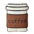 thumbnail image 1 of Mainstays Coffee Cup Shaped Decorative Throw Pillow, 15 in x 13 in, Adult, 1 of 6