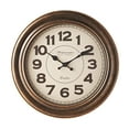 thumbnail image 1 of Mainstays 15in Analog Decorative Wall Clock, Brushed Copper, 1 of 5