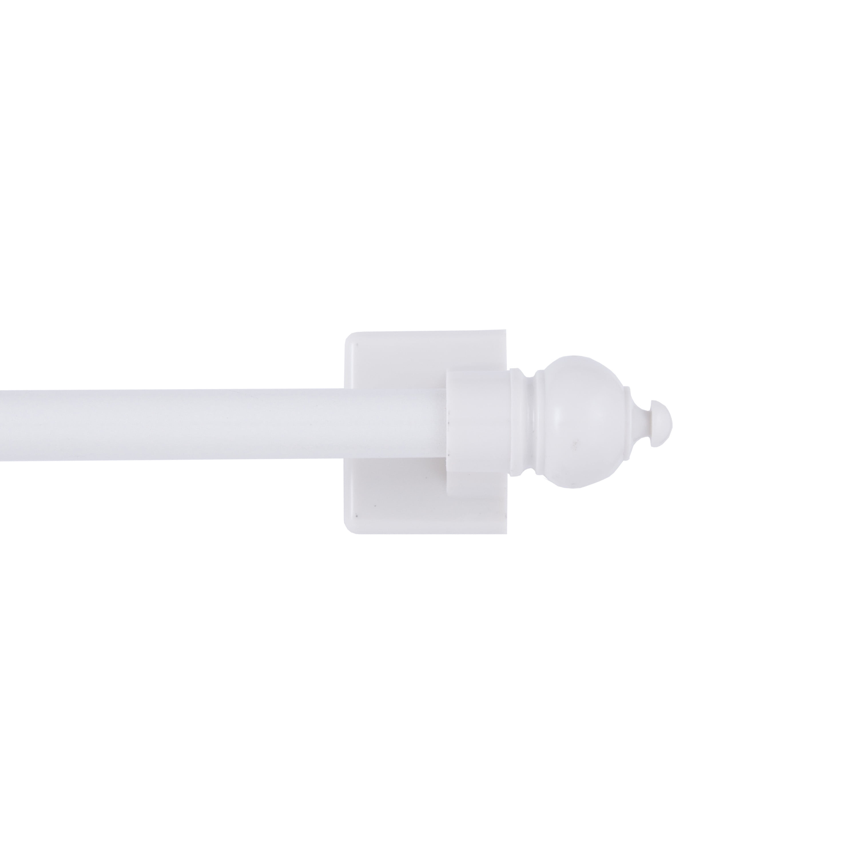 Mainstays 1628 in. Sheridan Adjustable Steel/Plastic Drapery