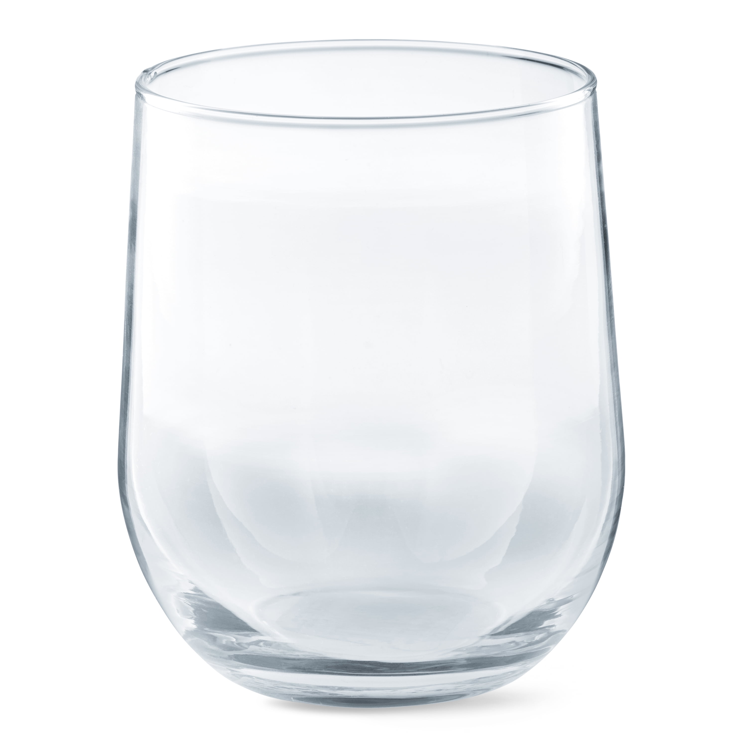 Stemless Wine Glass set-12 oz-2 pack