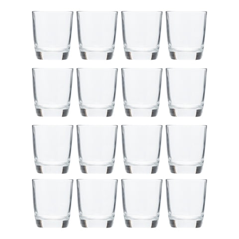 Mainstays 16-Piece Drinkware Glass Set