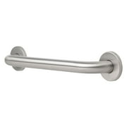 Mainstays 16 in Grab Bar with 1.25 in Diameter, Concealed Screws, Stainless Steel