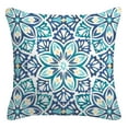 thumbnail image 1 of Mainstays 16" x 16" Decorative Outdoor Throw Pillow, Glacier, 1 of 6