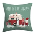 thumbnail image 1 of Mainstays 16" x 16" Reversible Gnome Holidays Decorative Outdoor Throw Pillow, Multi, 1 of 8