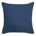 Mainstays 16" x 16" Solid Decorative Outdoor Throw Pillow, Indigo