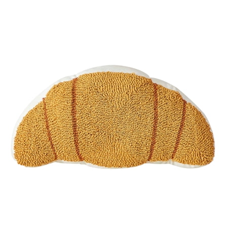 Mainstays Croissant Shaped Decorative Throw Pillow for Teens/Adults – 16" x 8"