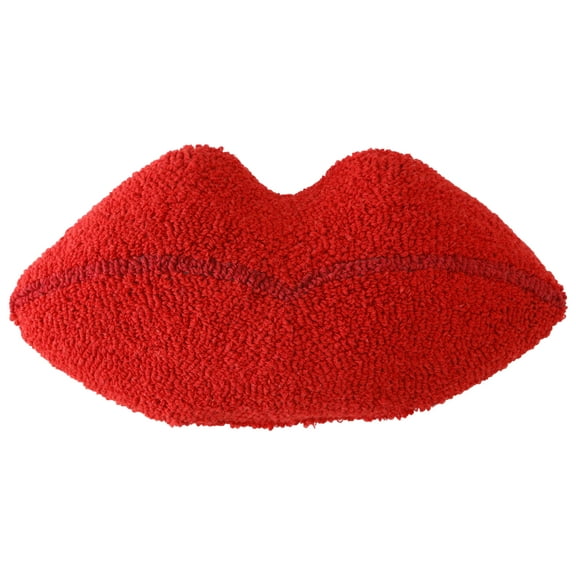Mainstays 16" x 9" Lips Decorative Pillow, Brillant Red