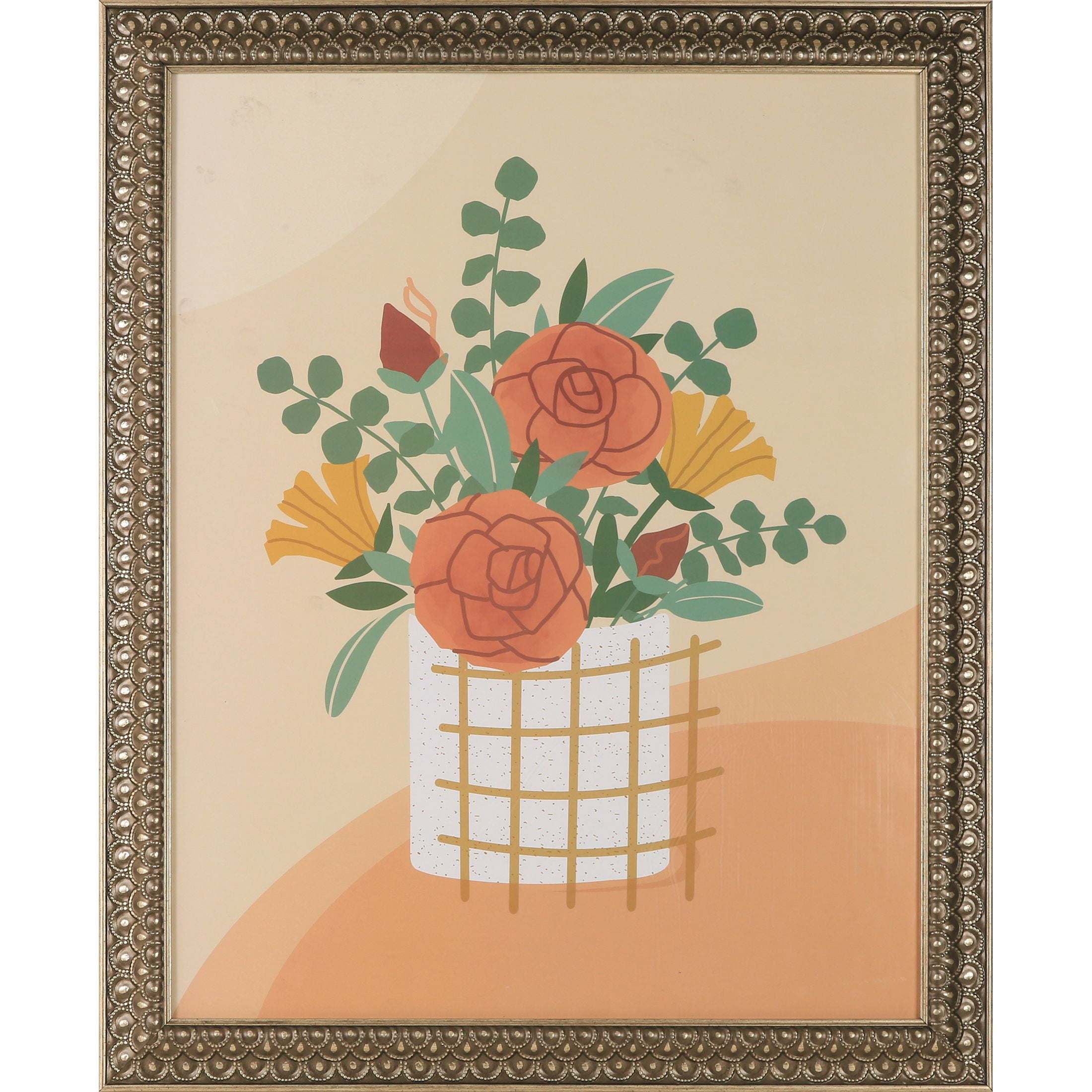 Mainstays 16x20 Classical Brass Gold Wall Poster Frame