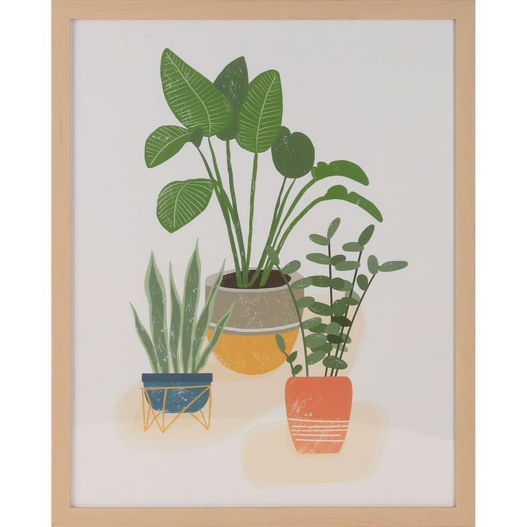 Mainstays 16x20 Natural Wood Color Poster Frame, Photo size