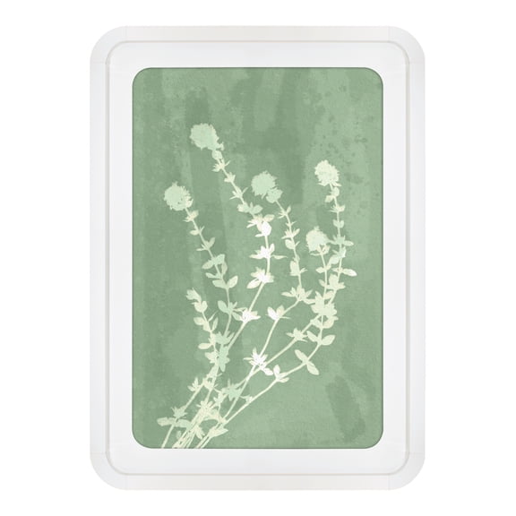 Mainstays 16x24 Picture Frame White Matted Rounded Corners Wall Photo Frame