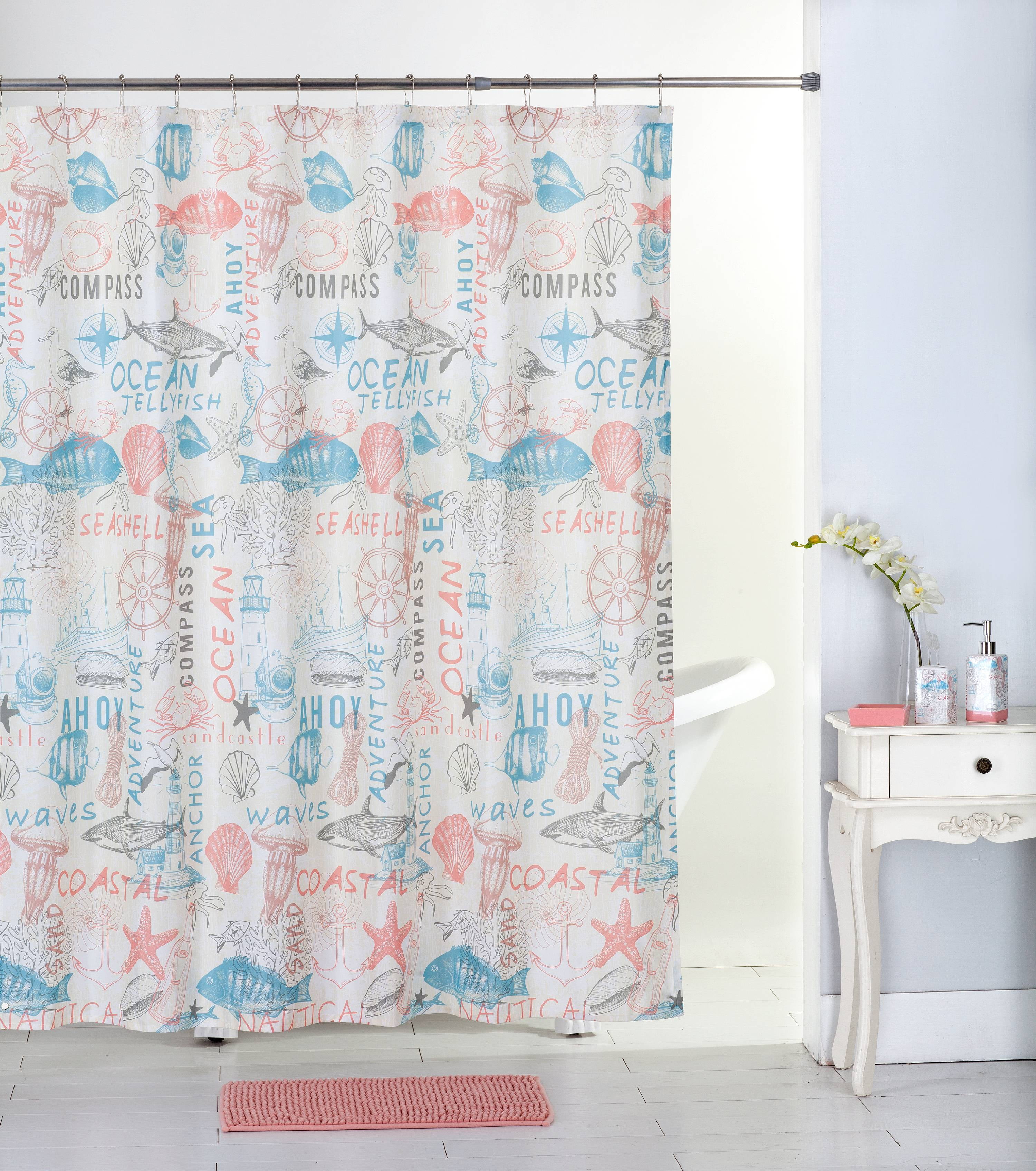 Mainstays 17Piece Bathroom Set, Coastal