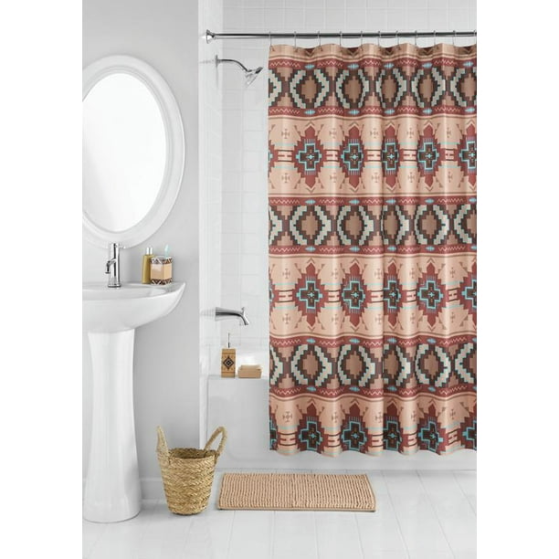 Mainstays 17Piece Mojave Polyester/Ceramic Bathroom Accessory Set