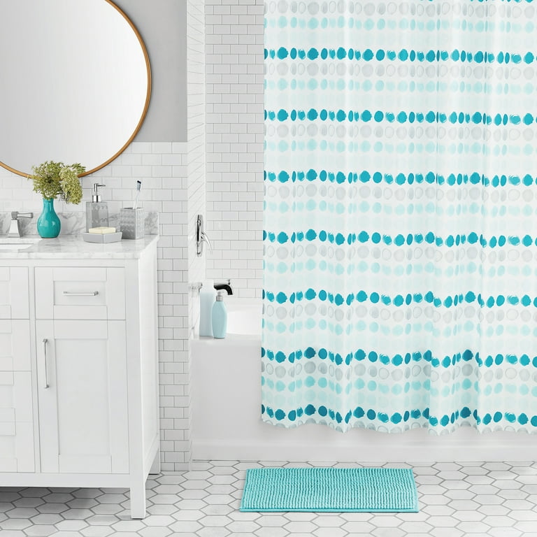 Polka Dot Bathroom Irregular Black Dots Wall Decals, Polka Dot Wall