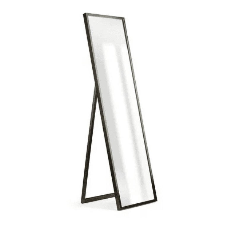 Mainstays 17x58 Black Framed Full Length Floor Mirror for Bedroom