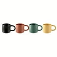 thumbnail image 1 of Mainstays 17oz Ribbed Matte Finish Stoneware Coffee Mugs, 1 of 13