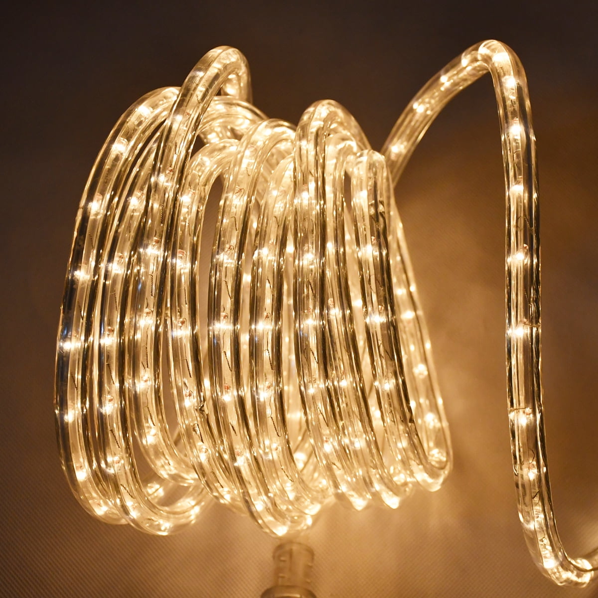Mainstays 10 Count Clear String Lights Tube Style Decorative Indoor 9 feet
