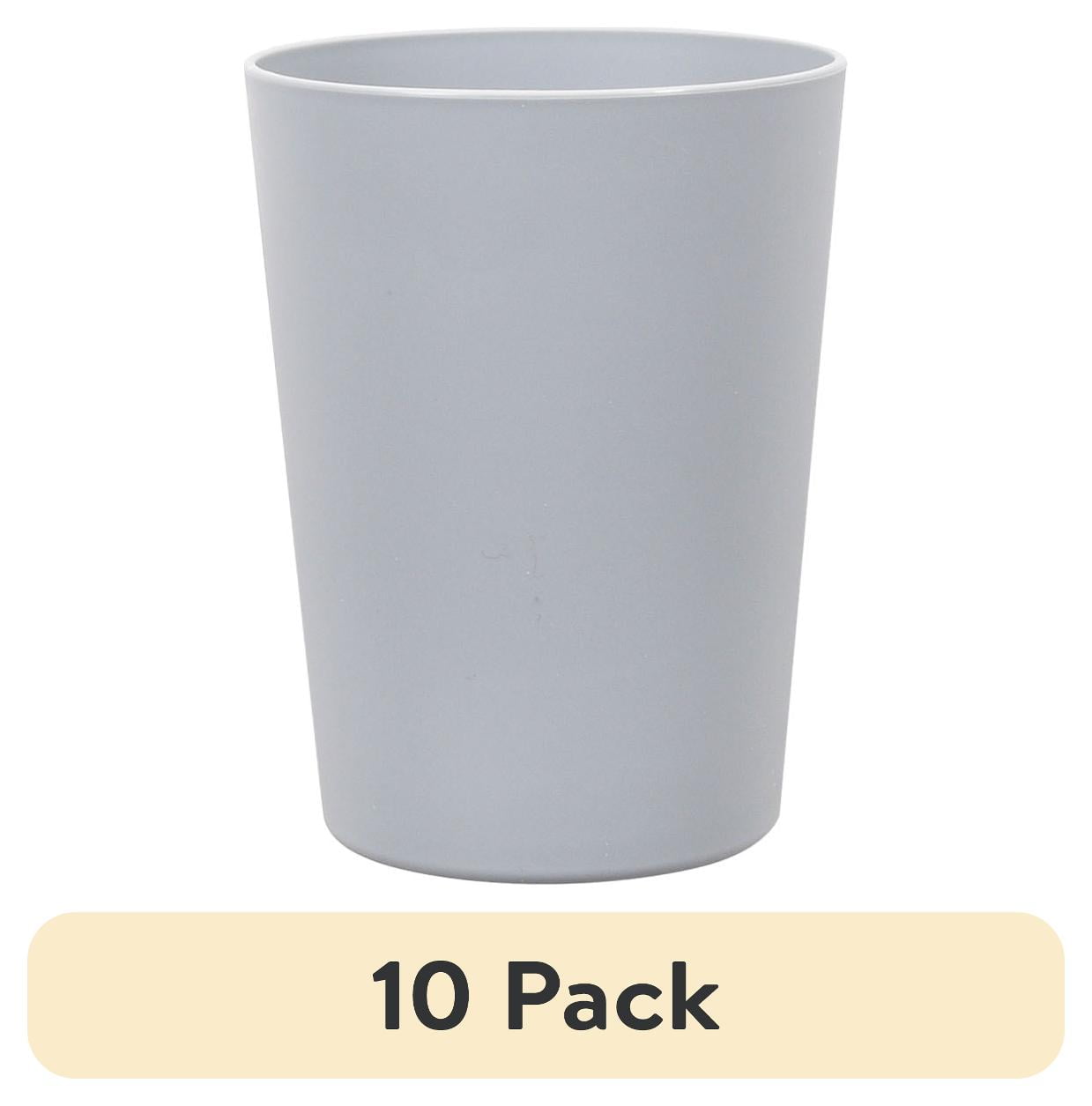 (10 pack) Mainstays 18-Ounce Plastic Tumbler, Gray - Walmart.com
