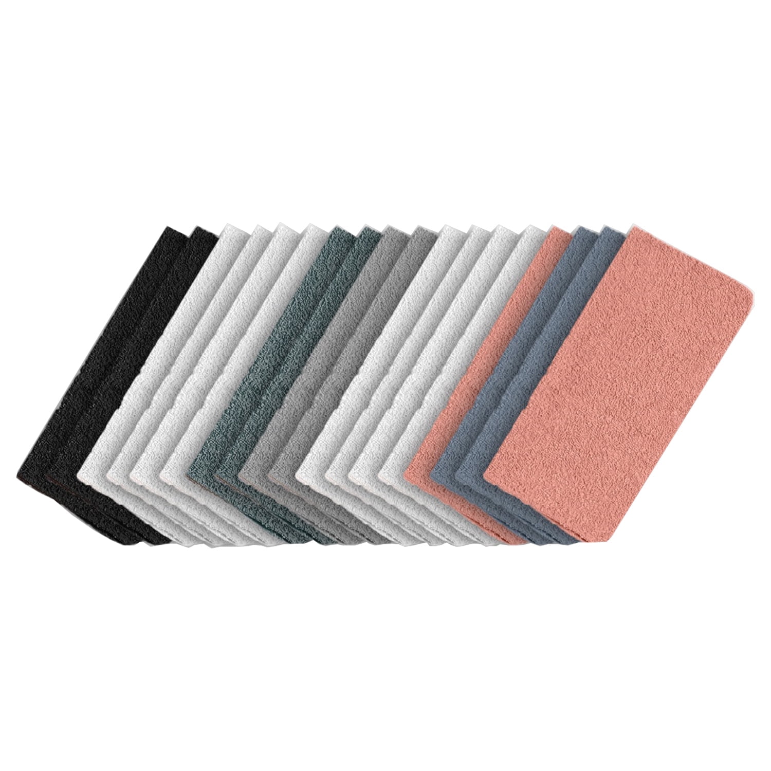 Mainstays 18 Pack Washcloth Bundle Pastel Walmart