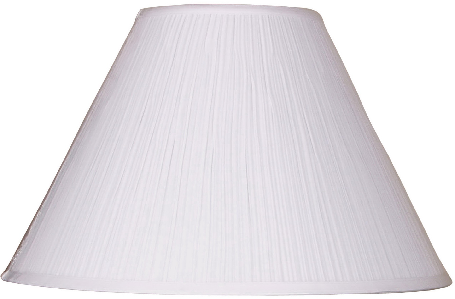 Mainstays 18" Soft Pleat Empire Lamp Shade, White - image 1 of 8