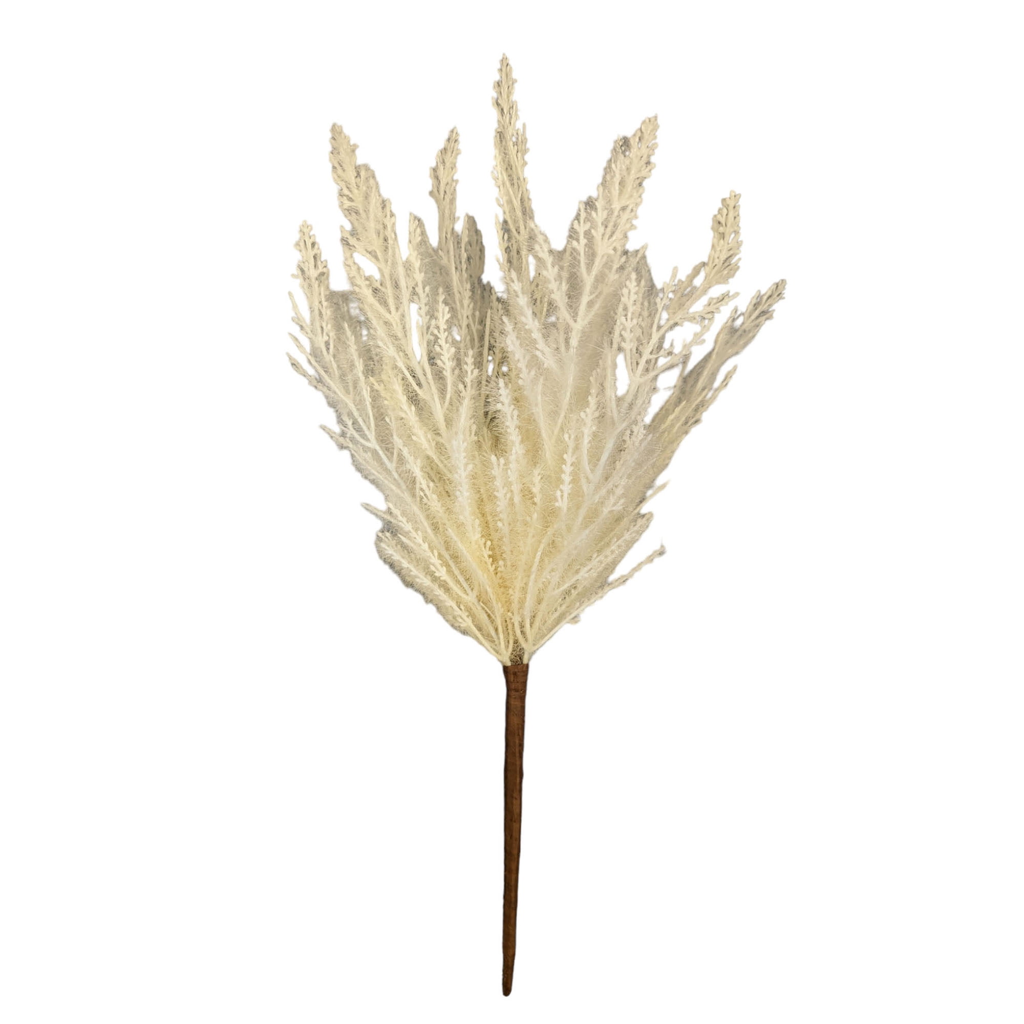Mainstays 18" White Pampas Grass Artificial Indoor Flower Bush