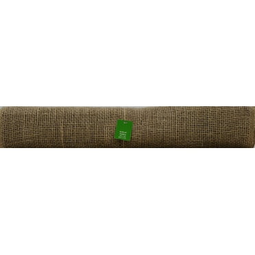 Mainstays 18"X15'  Unwired Natural Loose Weave Burlap Table Runner, 1 Each