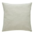 thumbnail image 1 of Mainstays 18 in x 18 in Beige Houndstooth Woven Decorative Pillow, 1 of 6