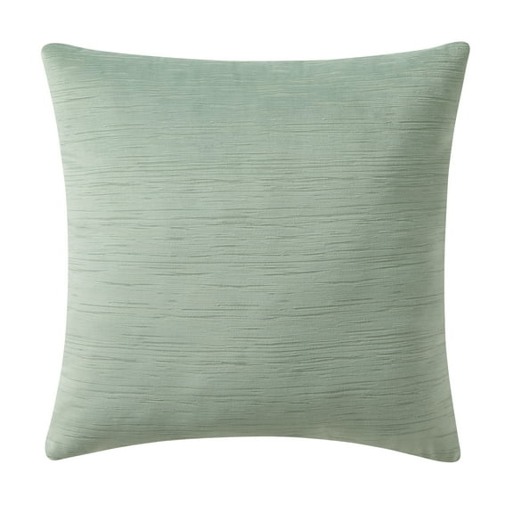 Mainstays 18" x 18" Green Textured Velvet Polyester Decorative Pillow