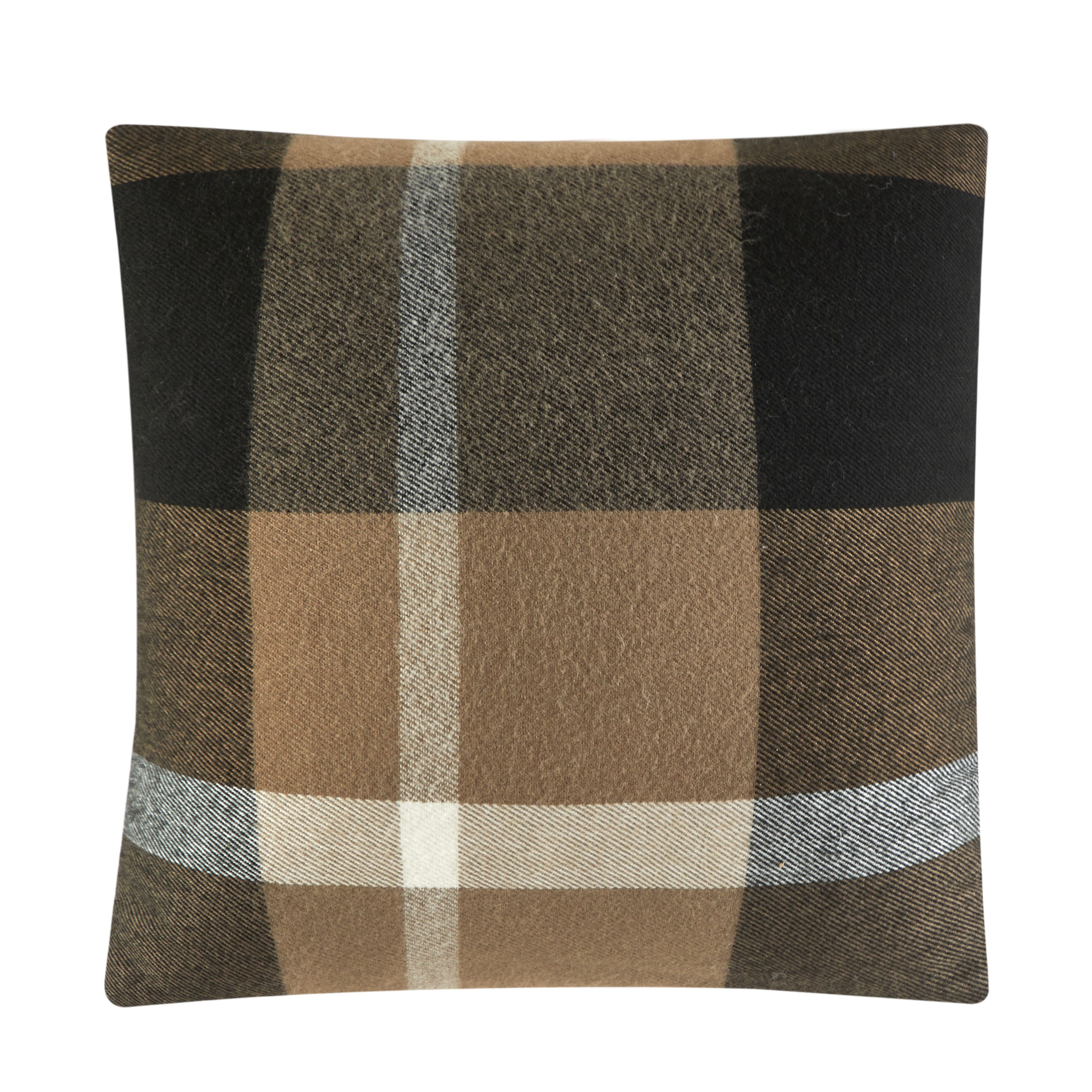 Mainstays 18" x 18" Rustic Plaid Decorative Pillow For Adults, Multi-Colored