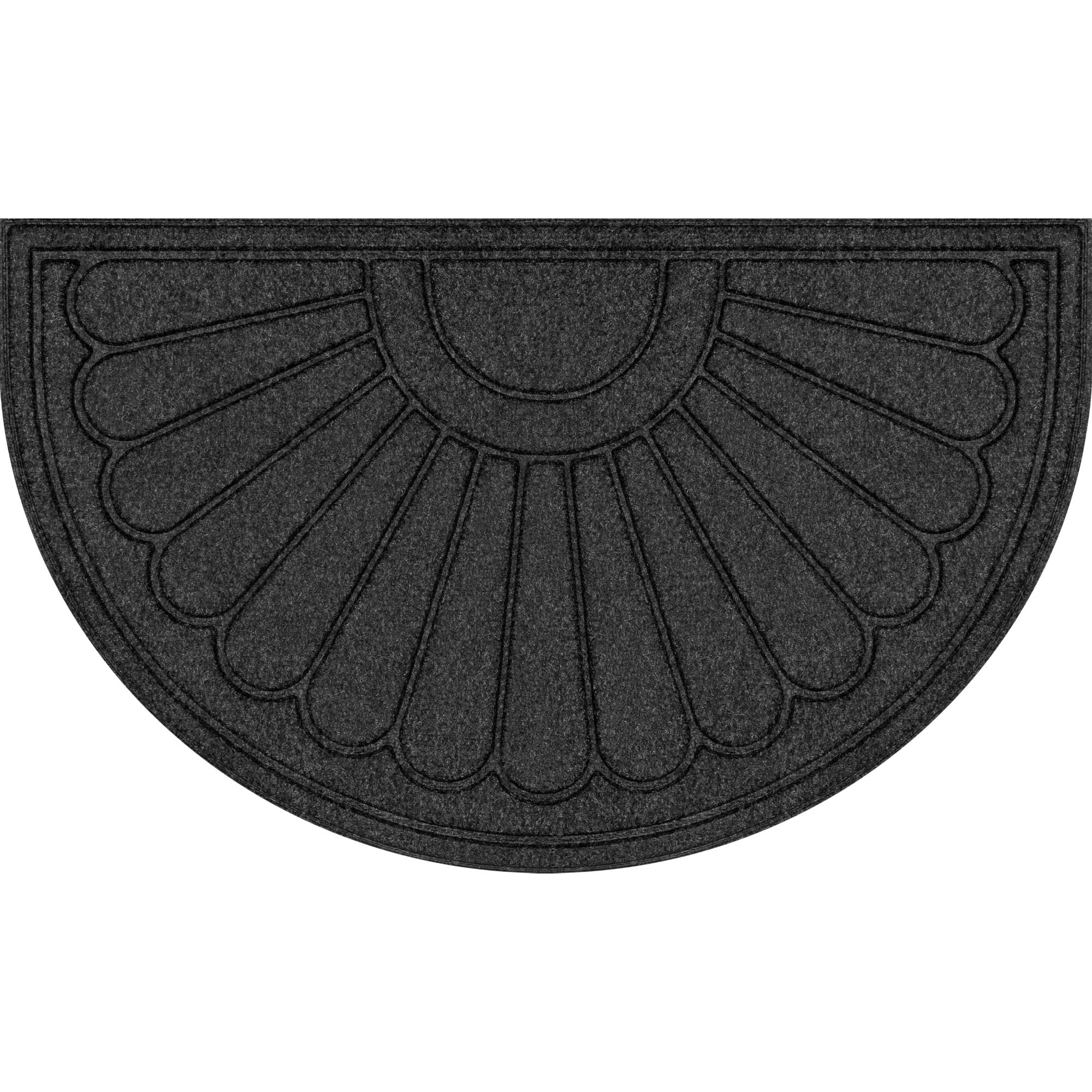 Mainstays 18"x30" Gray Sunburst Polyester Utility Mat - Walmart.com