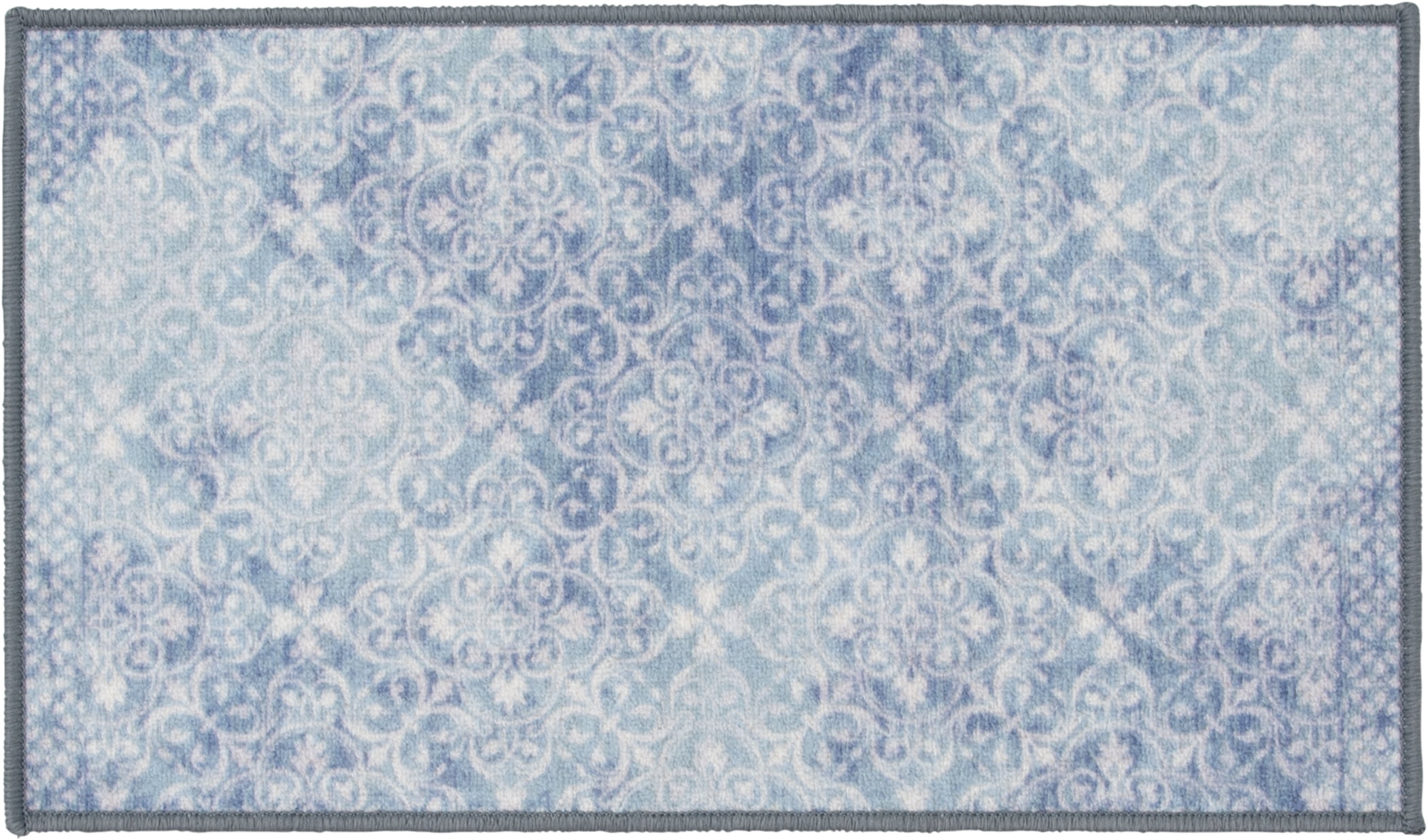 Mainstays 18"x30" Teal Medallion Indoor Rug