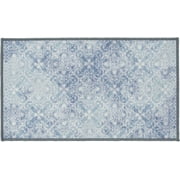 Mainstays 18 in x 30 in Teal Medallion Indoor Rug