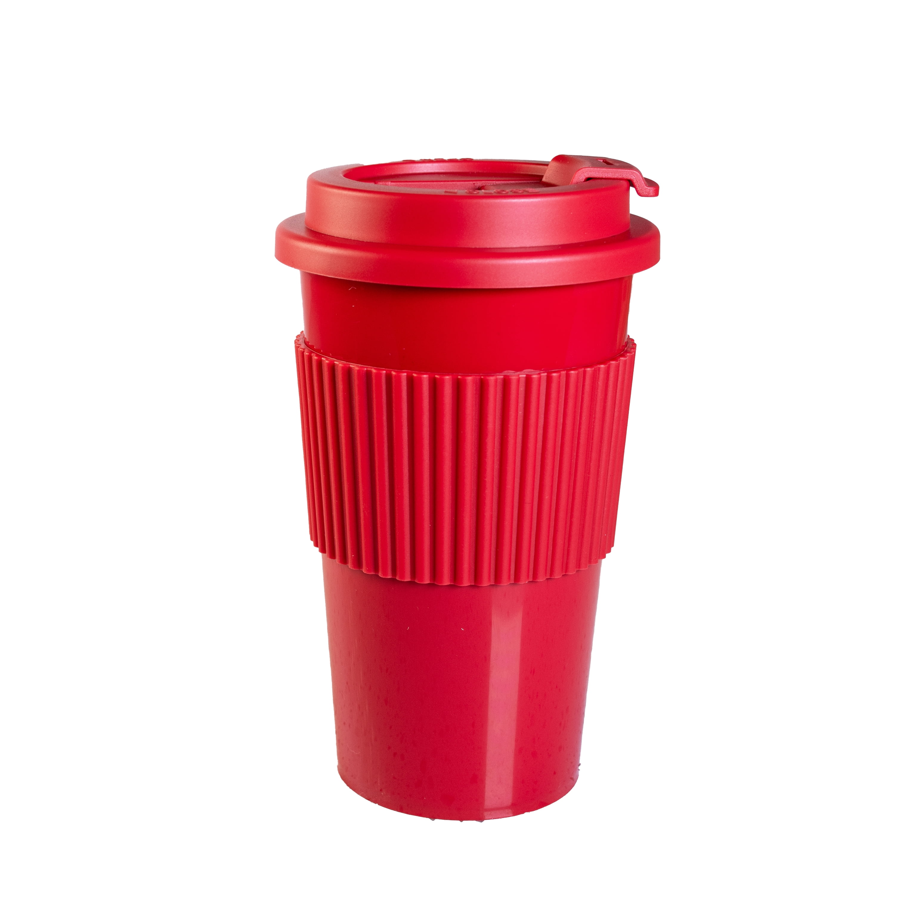 Mainstay - Brandclub - Mainstays 18oz Plastic To Go Coffee Tumbler, Red  Perfect for Your On-The-Go Beverages, image size:3072x3072