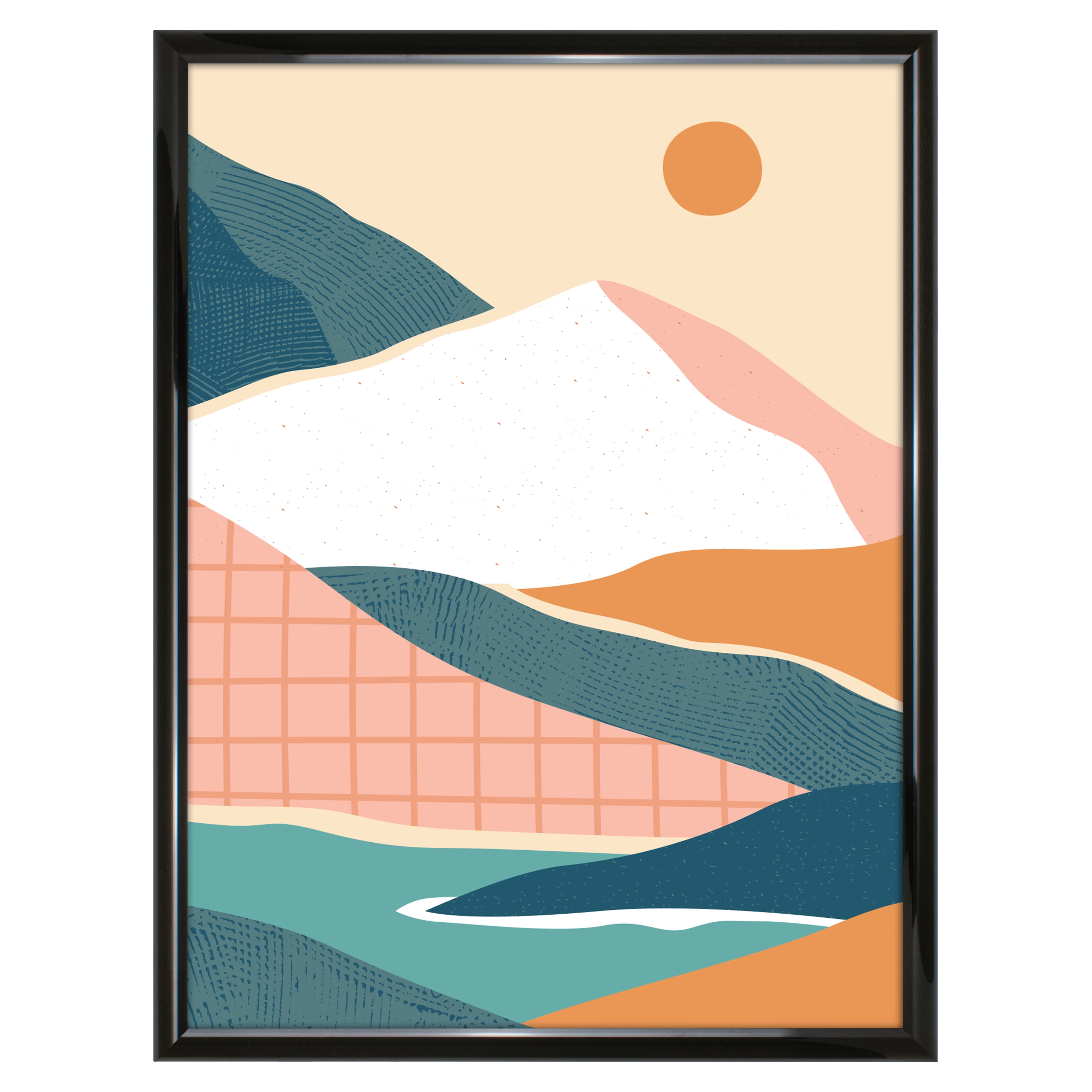 Mainstays 18x24 Rounded Black Poster Frame